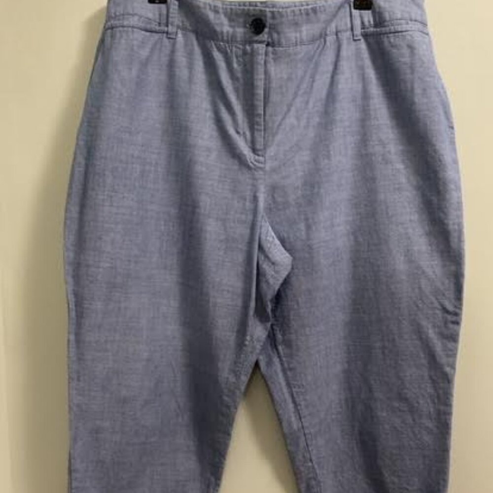 Talbots Perfect Crop Pants Chambry